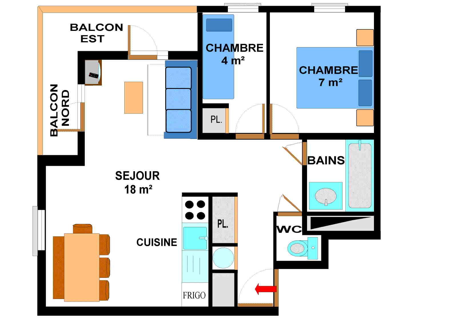 location-appartement-Aussois-6-personnes-2600-5-Alpissime